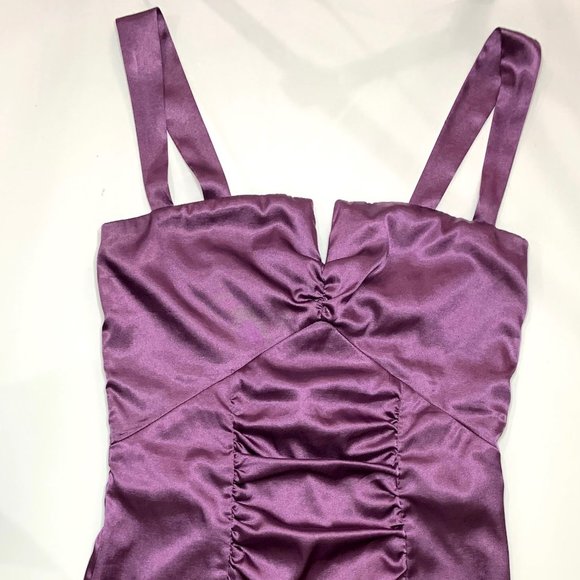 Le Chateau Purple Cocktail Dress - Picture 4 of 11